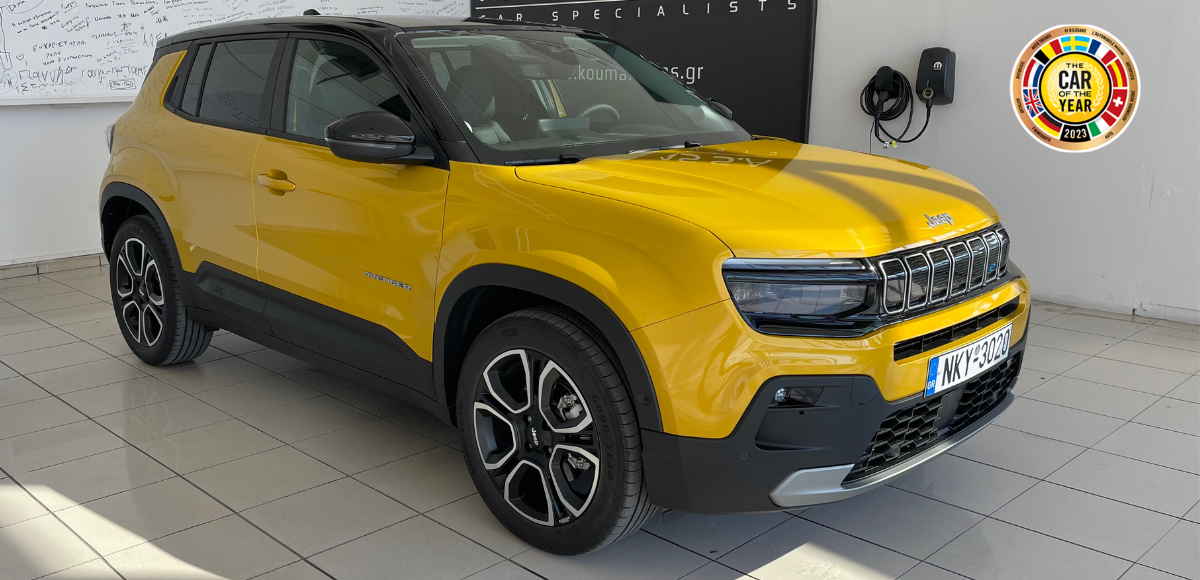 JEEP® AVENGER ηλεκτρικό, υβριδικό και βενζίνη από 23.990€